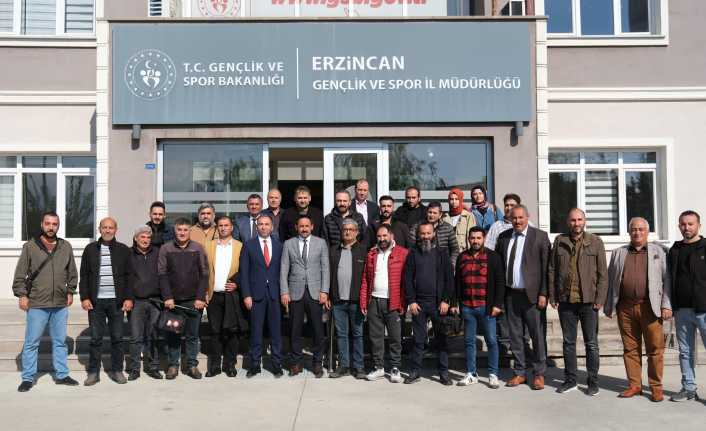 Erzincan Gençlik ve Spor İl Müdürlüğünün faaliyetleri ve projelerinin tanıtımını