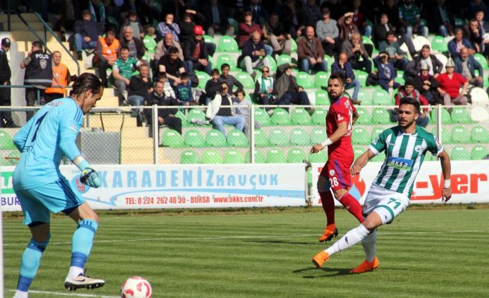 Spor Toto 1. Lig’in 29. haftasında Akın Çorap Giresunspor, sahasında