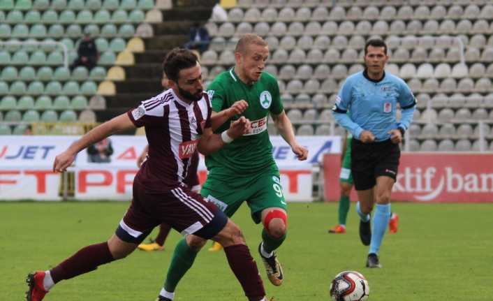 Spor Toto 1. Lig’in 16. haftasında Giresunspor, sahasında Hatayspor’a 3-0