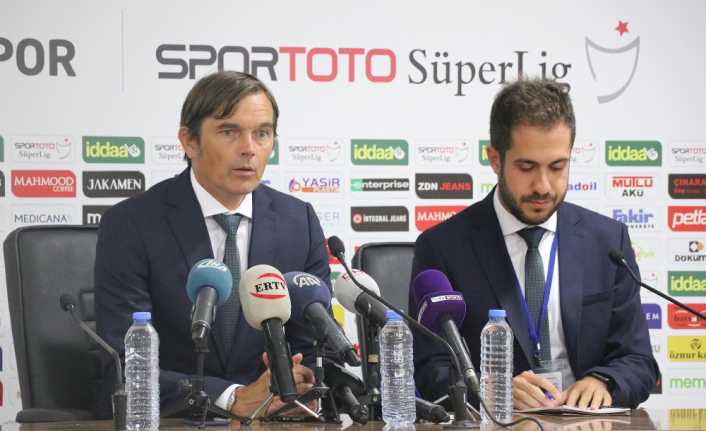 Fenerbahçe Teknik Direktörü Philip Cocu, Evkur Yeni Malatyaspor mağlubiyetinin ardından