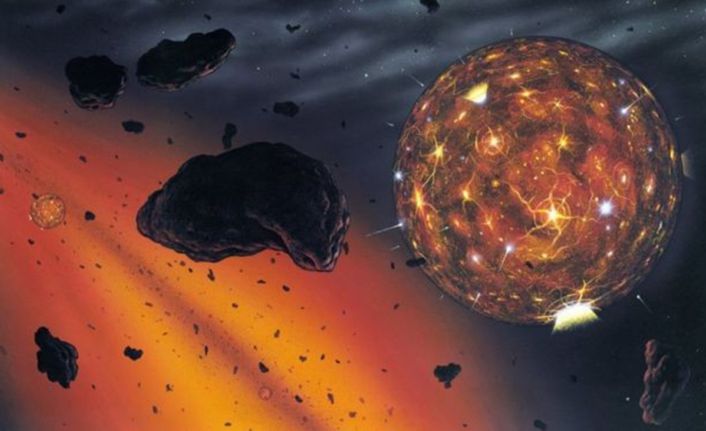 2008 yılında dünya atmosferine çarparak patlayan ve içinde elmas bulunan