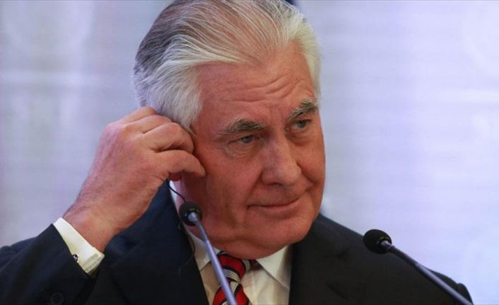 Görevden alınan ABD Dışişleri Bakanı Tillerson, düzenlediği basın toplantısında görev