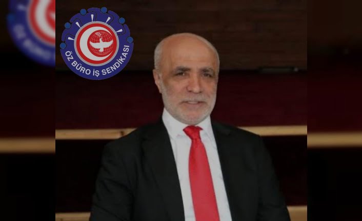 Öz Büro İş Sendikası Genel Başkanı Baki Gülbaba yeni tip