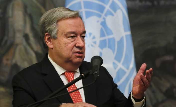 BM Genel Sekreteri Antonio Guterres, dünyanın küresel ısınma konusunda yeterli