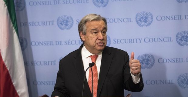 PyeongChang'deki Kış Olimpiyatları'nın açılış törenine katılan BM Genel Sekreteri Guterres,