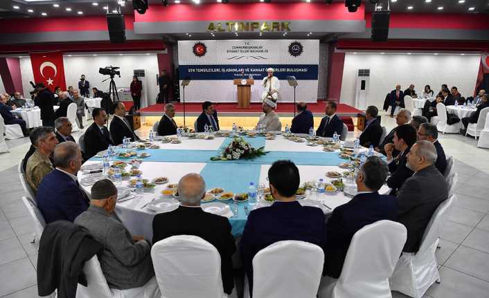 Diyanet İşleri Başkanı Prof. Dr. Ali Erbaş, Erzincan’da sivil toplum