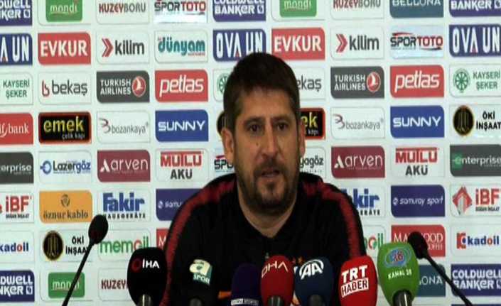Galatasaray Yardımcı Antrenörü Ümit Davala, Kayserispor galibiyetinin ardından “Hak ettiğimiz