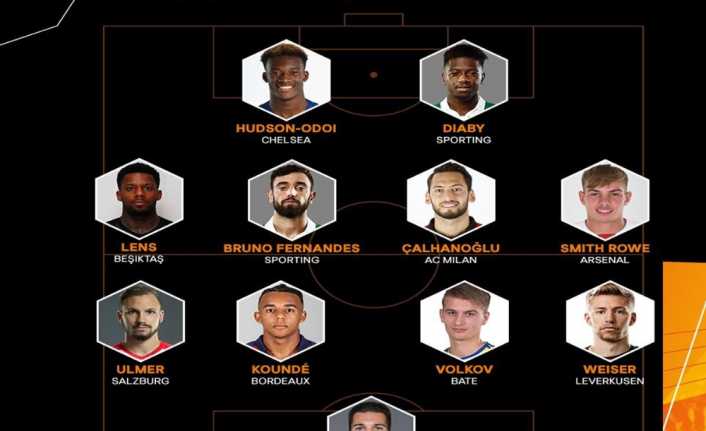 UEFA Avrupa Ligi’nde 5. haftasının en iyi 11’inde Milan’da oynayan