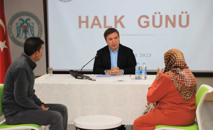 Erzincan Valisi Hamza Aydoğdu, vatandaşların sorunlarını ve taleplerini doğrudan dinlemek