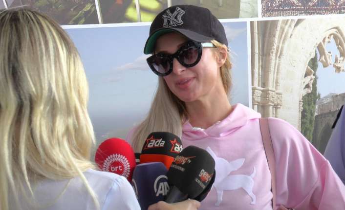 Hilton Otelleri’nin veliahtı Paris Hilton, Limak Cyprus Delux Otel’de düzenlenen