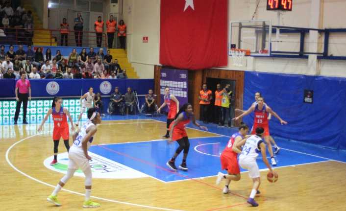 Türkiye Kadınlar Basketbol Süper Ligi’nin 2. haftasında Hatay Büyükşehir Belediyespor,