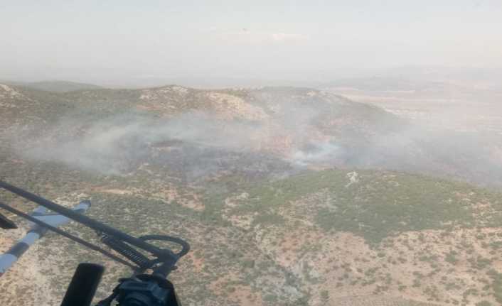 Hatay’ın Hassa ilçesinde orman yangını çıktı. 