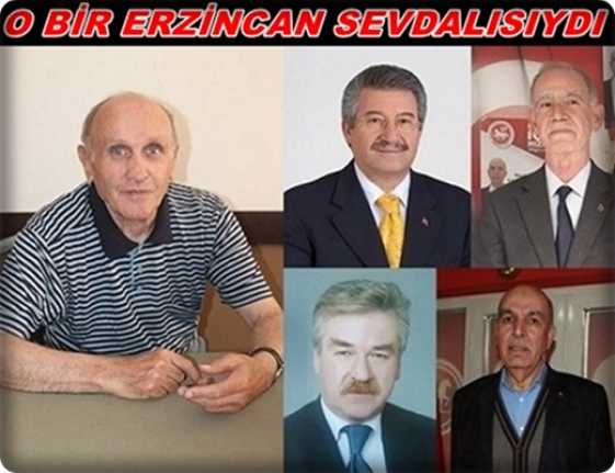Geçtiğimiz günlerde vefat eden Adalet Partisi Erzincan eski Merkez İlçe