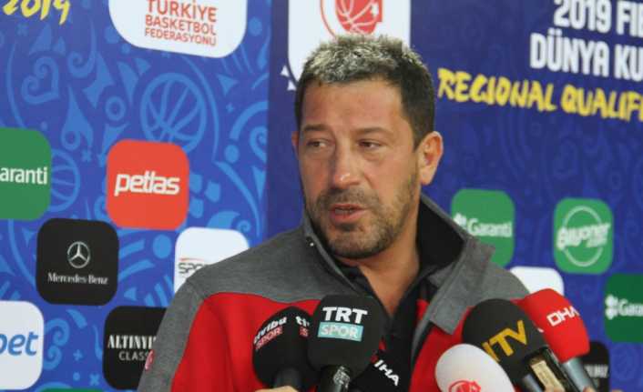 A Milli Erkek Takım koçu Ufuk Sarıca, “İki maç da