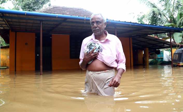 Hindistan’ın Kerala eyaletinde muson