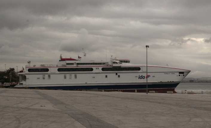 İstanbul Deniz Otobüsleri (İDO) olumsuz hava koşulları nedeniyle yarın yapılacak