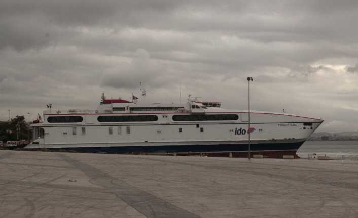 İstanbul Deniz Otobüsleri (İDO) olumsuz hava koşulları nedeniyle sabah yapılacak