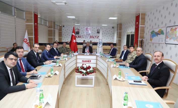 İl Güvenlik ve Asayiş Koordinasyon Toplantısı İle Kaymakamlar Toplantısı Yapıldı
