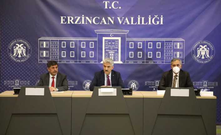 İl Koordinasyon Kurulu Toplantısı ve İl Ekonomi Toplantısı Erzincan Valisi