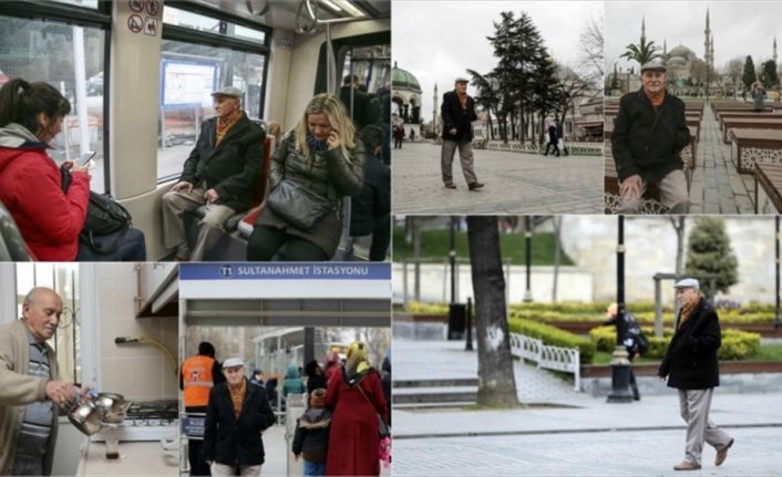 Günümüzde gençlerin bile karmaşası nedeniyle yaşamaya çekindiği İstanbul'da 59 yılını