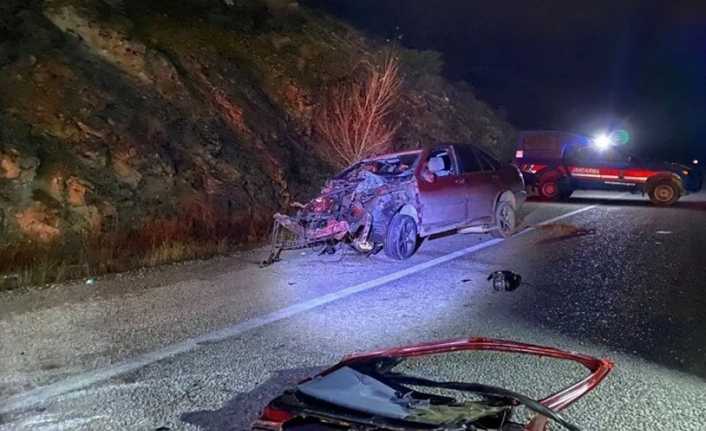 Erzincan'ın İliç ilçesinde kamyonetle