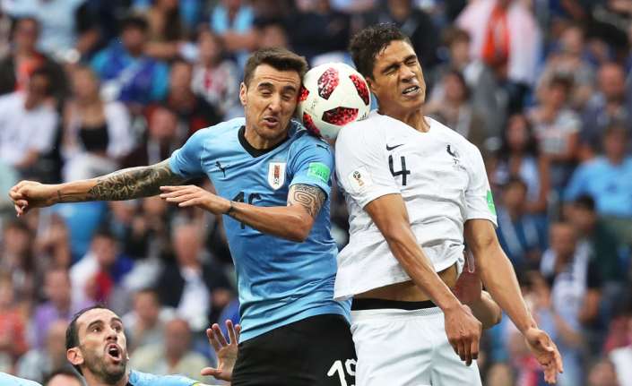 2018 Dünya Kupası çeyrek final maçında Uruguay’ı 2-0 mağlup eden