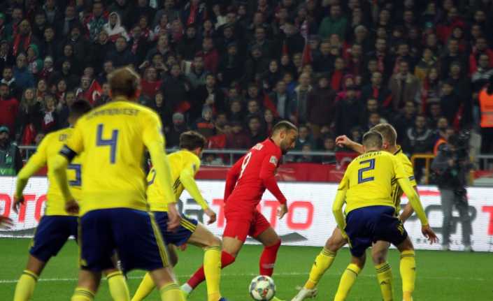 UEFA Uluslar Ligi 2. Grup maçında Türkiye sahasında İsveç ile