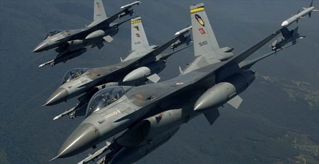 Irak'ın kuzeyindeki üs bölgelerine saldırı hazırlığındaki teröristlere yönelik hava harekatında