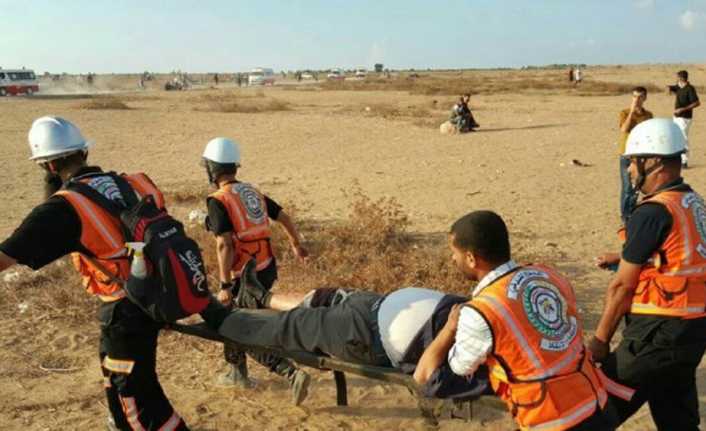 İsrail güçlerinin Gazze ablukasını deniz yoluyla kırma girişiminde bulunan Filistinlilere