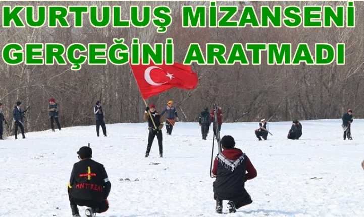 Erzincan'ın Tercan ilçesinin düşman işgalinden kurtuluşunun 102. yıl dönümü düzenlenen