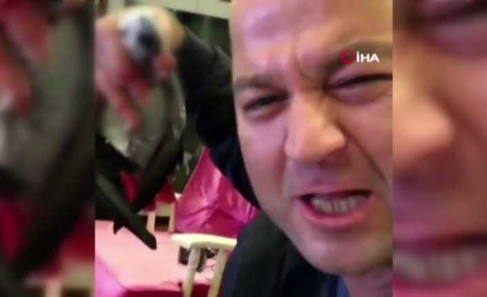 Yarışma programlarıyla ünlenen Murat Özdemir’in işkence ettiği papağan öldü.