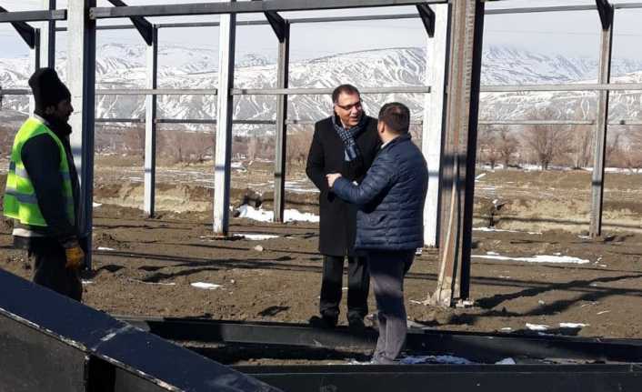İsmail Taş sanayide sorunları dinledi Cumhuriyet Halk Partisi (CHP) Erzincan Belediye Başkan Adayı İsmail Taş,