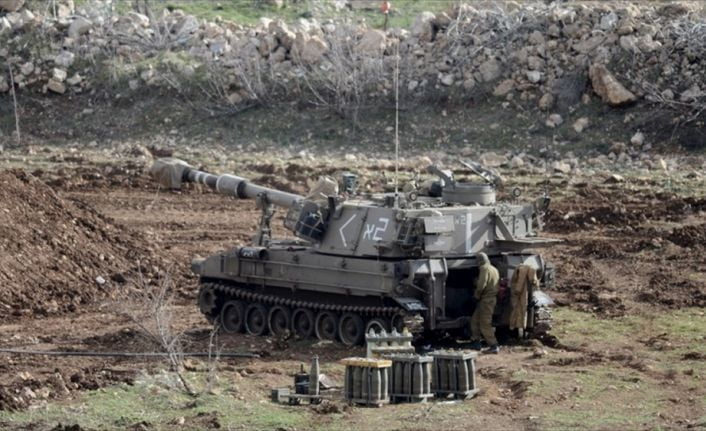 İsrail tanklarının, Gazze’den İsrail tarafında atıldığı öne sürülen bombanın patlaması