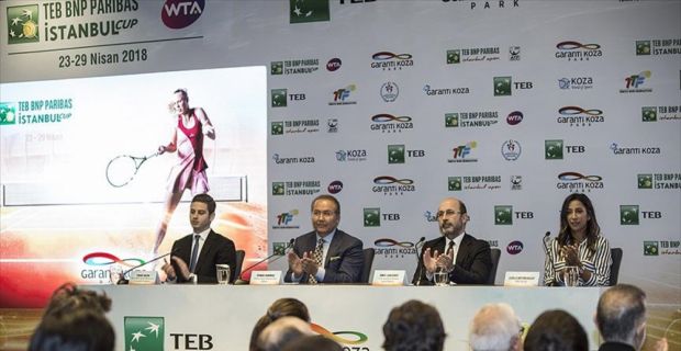 TEB BNP Paribas İstanbul Cup Uluslararası Tenis Turnuvası'na dünya 1