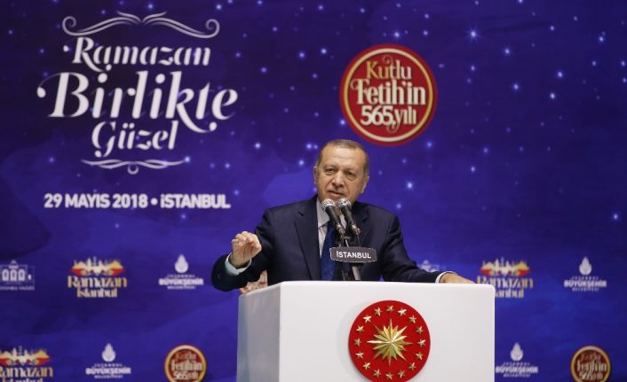 Cumhurbaşkanı Recep Tayyip Erdoğan, "İstanbul’un fethi bizim için ne kadar