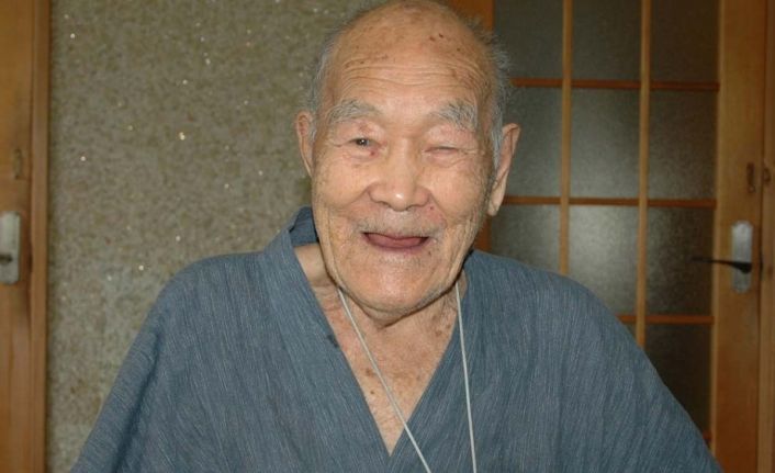 Japonya’da yaşayan 112 yaşındaki Masazo Nonaka’nın dünyanın en yaşlı insanı