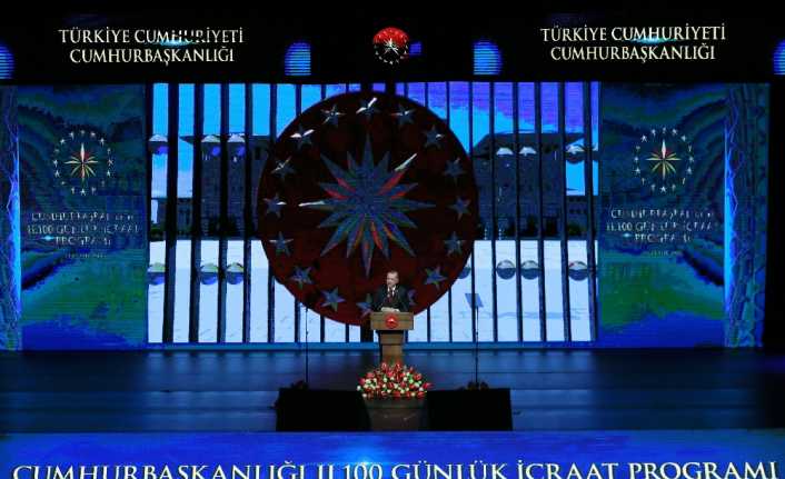 Cumhurbaşkanı Recep Tayyip Erdoğan, ’İkinci 100 Günlük İcraat Programı’nı açıkladı.