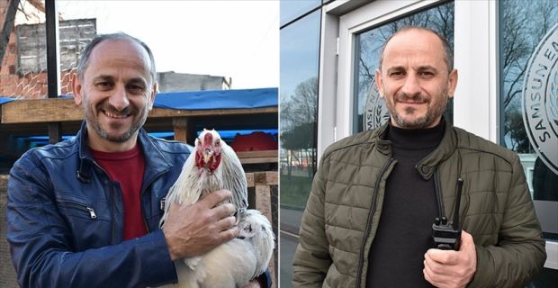 Samsun'da Cinayet Büro Amirliğinde görev yapan ve telsizini elinden düşürmeyen