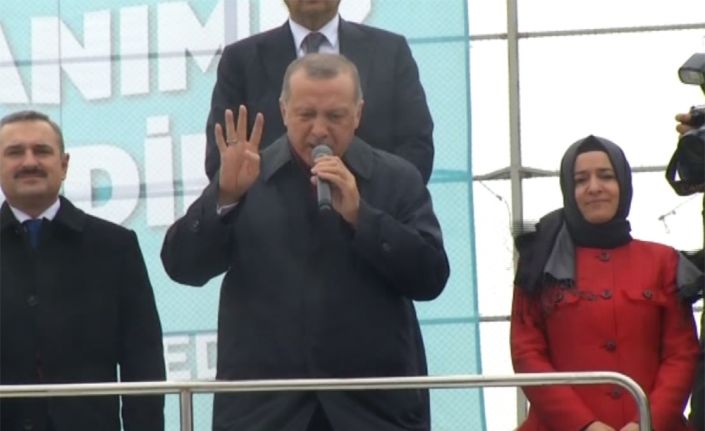 AK Parti Başakşehir 4. Olağan İlçe Kongresi’nde konuşan Cumhurbaşkanı Recep
