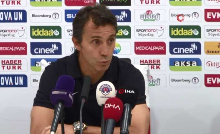 Antalyaspor Teknik Direktörü Bülent Korkmaz, Kasımpaşa’yı 2-1 mağlup ettikleri maç