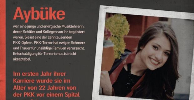 İsviçre'deki tren garlarında bölücü terör örgütü PKK'nın reklamlarına izin veren