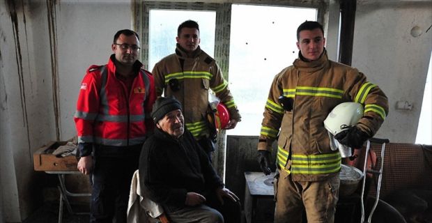 Çanakkale'de sobasını yakamadığı için yardım talep eden 81 yaşındaki kişiye,