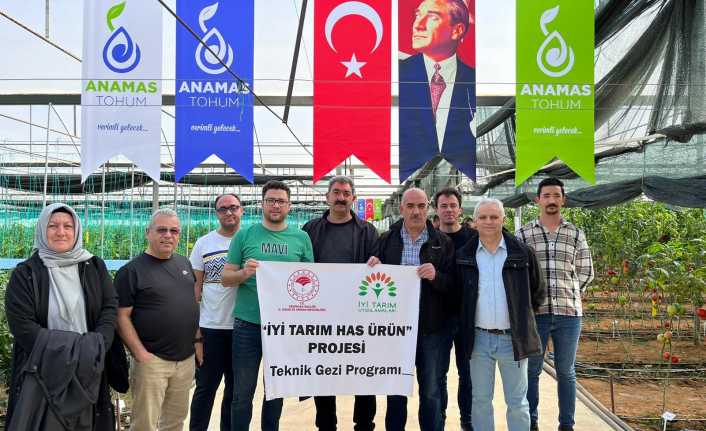 "İyi Tarım Has Ürün" Projesi Teknik Gezisi Gerçekleştirildi