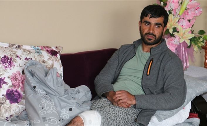 Zeytin Dalı Harekatı'nda yaralanan Jandarma Özel Harekat (JÖH) mensubu Astsubay