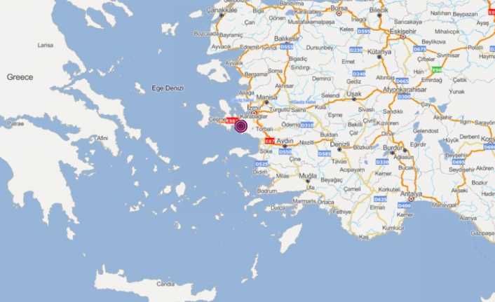 İzmir’in Seferihisar ilçesinde 4.1 büyüklüğünde bir deprem meydana geldi.