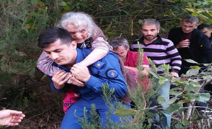Trabzon’un Arsin ilçesinde kestane toplamak için evinden çıkan ve 1