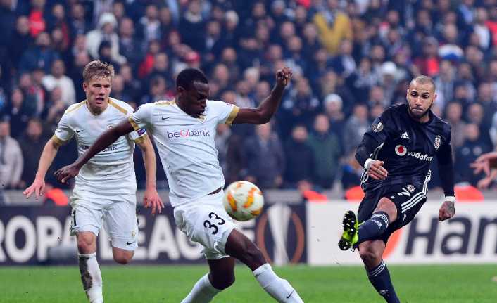 UEFA Avrupa Ligi I Grubu 3. maçında Beşiktaş, sahasında karşılaştığı