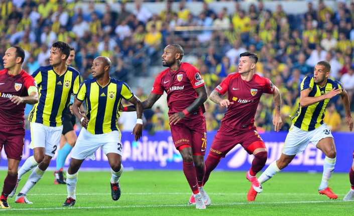 Fenerbahçe, Spor Toto Süper Lig’in 4. haftasında evinde karşılaştığı Kayserispor’a