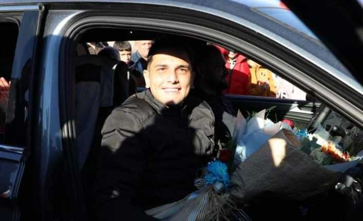 Piyade Komando Üsteğmen Kadir Erden Erzincan’da coşkuyla karşılandı.