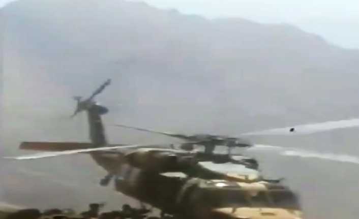Türk Silahlı Kuvvetleri (TSK), 3 bin metre rakımda helikopter ile